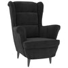 Stella Homewares Armchair Black Velvet