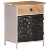 Stella Homewares Bedside Cabinet 40x30x50 cm Rough Mango Wood