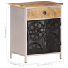 Stella Homewares Bedside Cabinet 40x30x50 cm Rough Mango Wood