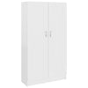 Stella Homewares Book Cabinet White 82.5x30.5x150 cm Engineered Wood