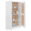 Stella Homewares Book Cabinet White 82.5x30.5x150 cm Engineered Wood