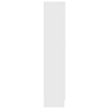 Stella Homewares Book Cabinet White 82.5x30.5x150 cm Engineered Wood