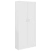 Stella Homewares Book Cabinet White 82.5x30.5x185.5 cm Engineered Wood