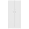 Stella Homewares Book Cabinet White 82.5x30.5x185.5 cm Engineered Wood