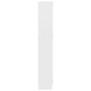 Stella Homewares Book Cabinet White 82.5x30.5x185.5 cm Engineered Wood