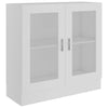 Stella Homewares Vitrine Cabinet White 82.5x30.5x80 cm Engineered Wood