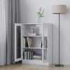 Stella Homewares Vitrine Cabinet White 82.5x30.5x115 cm Engineered Wood