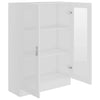 Stella Homewares Vitrine Cabinet White 82.5x30.5x115 cm Engineered Wood