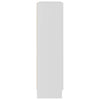 Stella Homewares Vitrine Cabinet White 82.5x30.5x115 cm Engineered Wood