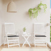 Stella Homewares Garden Chair Cushions 2 pcs Anthracite 40x40x4 cm Oxford Fabric