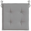 Stella Homewares Garden Chair Cushions 6 pcs Grey 40x40x4 cm Oxford Fabric