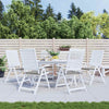 Stella Homewares Garden Chair Cushions 6 pcs Grey 40x40x4 cm Oxford Fabric