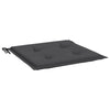 Stella Homewares Garden Chair Cushions 6 pcs Anthracite 50x50x4 cm Oxford Fabric
