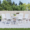 Stella Homewares Garden Chair Cushions 6 pcs Anthracite 50x50x4 cm Oxford Fabric