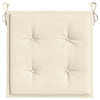 Stella Homewares Garden Chair Cushions 6 pcs Cream 50x50x3 cm Oxford Fabric