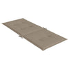 Stella Homewares Garden Highback Chair Cushions 6 pcs Taupe 120x50x3 cm Fabric