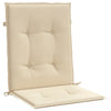 Stella Homewares Garden Lowback Chair Cushions 6 pcs Beige 100x50x3 cm Oxford Fabric