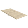 Stella Homewares Garden Lowback Chair Cushions 6 pcs Beige 100x50x3 cm Oxford Fabric
