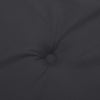 Stella Homewares Garden Lowback Chair Cushions 6 pcs Black 100x50x3 cm Oxford Fabric