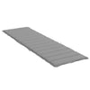 Stella Homewares Sun Lounger Cushion Grey 200x50x3cm Oxford Fabric