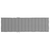 Stella Homewares Sun Lounger Cushion Grey 200x50x3cm Oxford Fabric