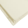 Stella Homewares Sun Lounger Cushion Cream 200x50x3cm Oxford Fabric