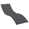 Stella Homewares Sun Lounger Cushion Anthracite 200x60x3cm Oxford Fabric