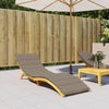 Stella Homewares Sun Lounger Cushion Taupe 200x70x3cm Oxford Fabric