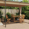 Stella Homewares Gazebo with Curtains 6x3 m Taupe Steel