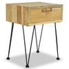 Stella Homewares Bedside Cabinets 2 pcs 40x30x50 cm Solid Teak