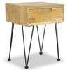 Stella Homewares Bedside Cabinets 2 pcs 40x30x50 cm Solid Teak