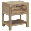 Stella Homewares Nightstands with Drawers 2 pcs 40x30x48 cm Solid Acacia Wood