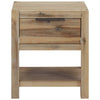 Stella Homewares Nightstands with Drawers 2 pcs 40x30x48 cm Solid Acacia Wood
