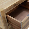 Stella Homewares Nightstands with Drawers 2 pcs 40x30x48 cm Solid Acacia Wood