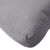 Stella Homewares Pallet Cushion Grey 80x80x12 cm Fabric