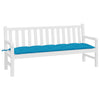 Stella Homewares Garden Bench Cushion Light Blue 180x50x7 cm Oxford Fabric