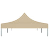 Stella Homewares Party Tent Roof 6x3 m Beige 270 g/m²