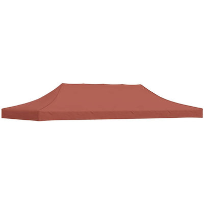 Stella Homewares Party Tent Roof 6x3 m Terracotta 270 g/m²