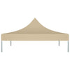Stella Homewares Party Tent Roof 2x2 m Beige 270 g/m²