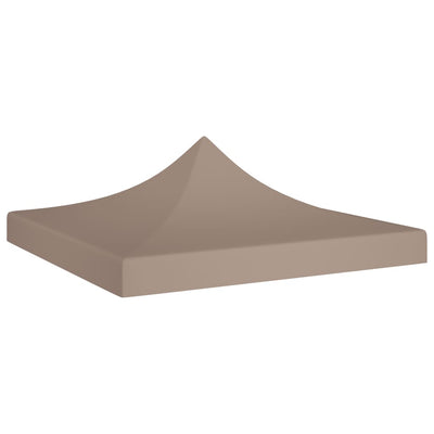 Stella Homewares Party Tent Roof 2x2 m Taupe 270 g/m²