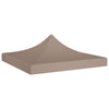 Stella Homewares Party Tent Roof 2x2 m Taupe 270 g/m²