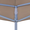 Stella Homewares Party Tent Roof 2x2 m Taupe 270 g/m²
