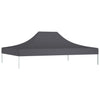 Stella Homewares Party Tent Roof 4.5x3 m Anthracite 270 g/m²