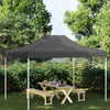 Stella Homewares Party Tent Roof 4.5x3 m Anthracite 270 g/m²