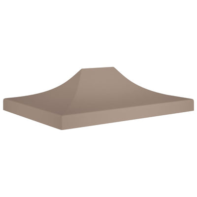 Stella Homewares Party Tent Roof 4.5x3 m Taupe 270 g/m²