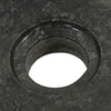 Stella Homewares Bathroom Vanity Cabinet Solid Wood Teak with Sinks Marble Black