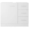 Stella Homewares Sink Cabinet White 63x30x54 cm Engineered Wood