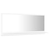 Stella Homewares Bathroom Mirror White 90x10.5x37 cm Engineered Wood