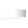 Stella Homewares Bathroom Mirror White 100x10.5x37 cm Engineered Wood
