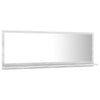 Stella Homewares Bathroom Mirror Concrete Grey 100x10.5x37 cm Engineered Wood